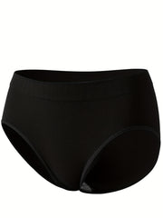 Ribbed Bra & Panties Set Racerback Bralette & Soft Briefs
