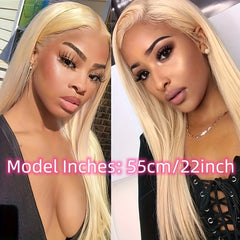 Blonde Lace Front Brazilian Virgin Human Hair Wig for Women