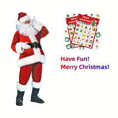 Christmas Bingo Game 24 Players Large Group Activities Family Party