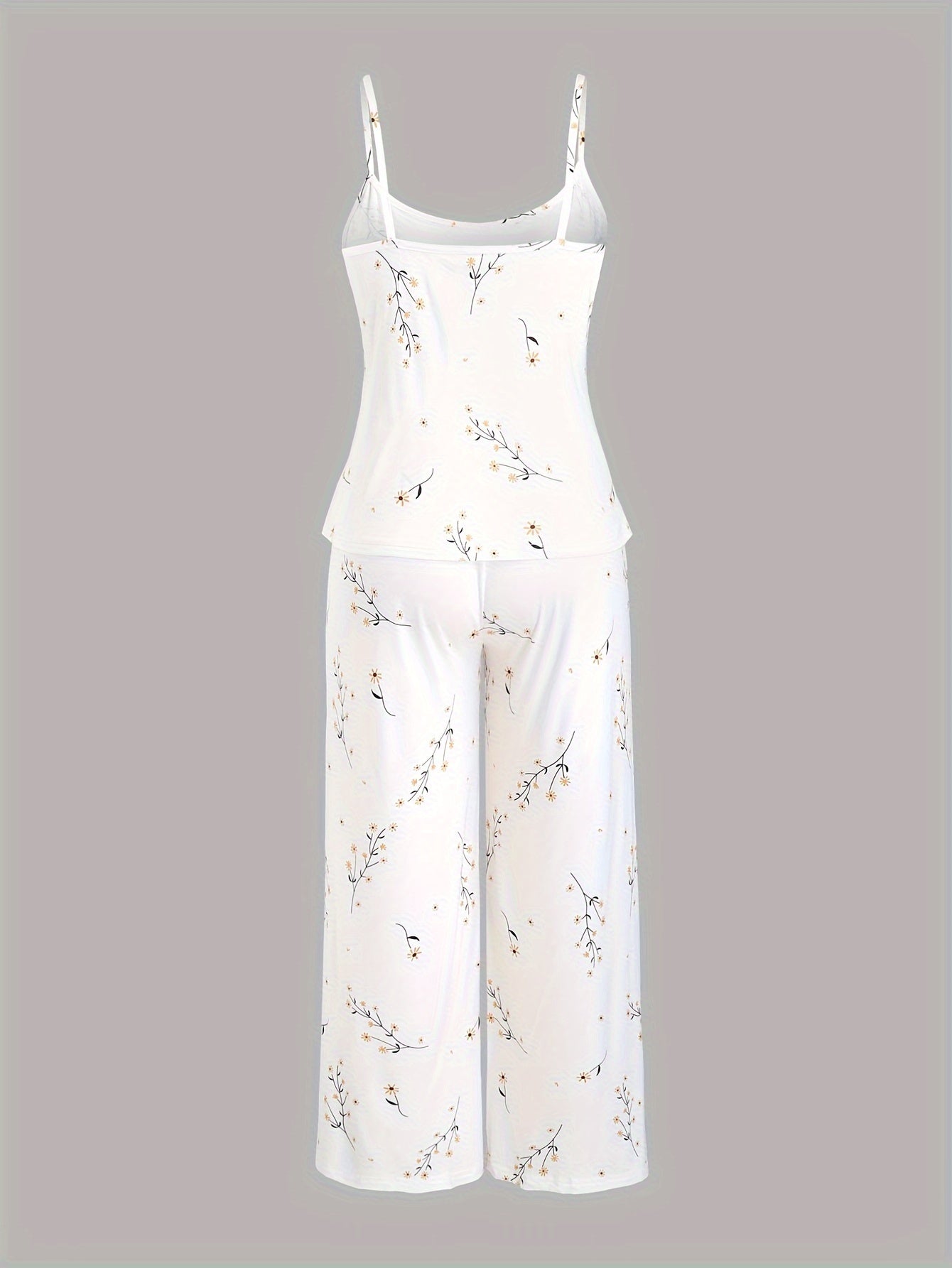 Daisy Print Cami & Pants Lounge Set