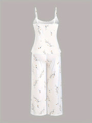 Daisy Print Cami & Pants Lounge Set