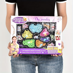 DIY Pop Beads Toy Necklace Bracelet Set for Kids