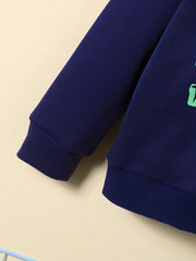 Dino Pattern Kid's Sweatshirt I HAVE THE POWER Top