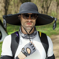 Outdoor Sun Protection Bucket Hat for Men