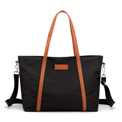 1PC Women's Work Bag Nylon Shoulder Bag For 15.6" Laptop Storage