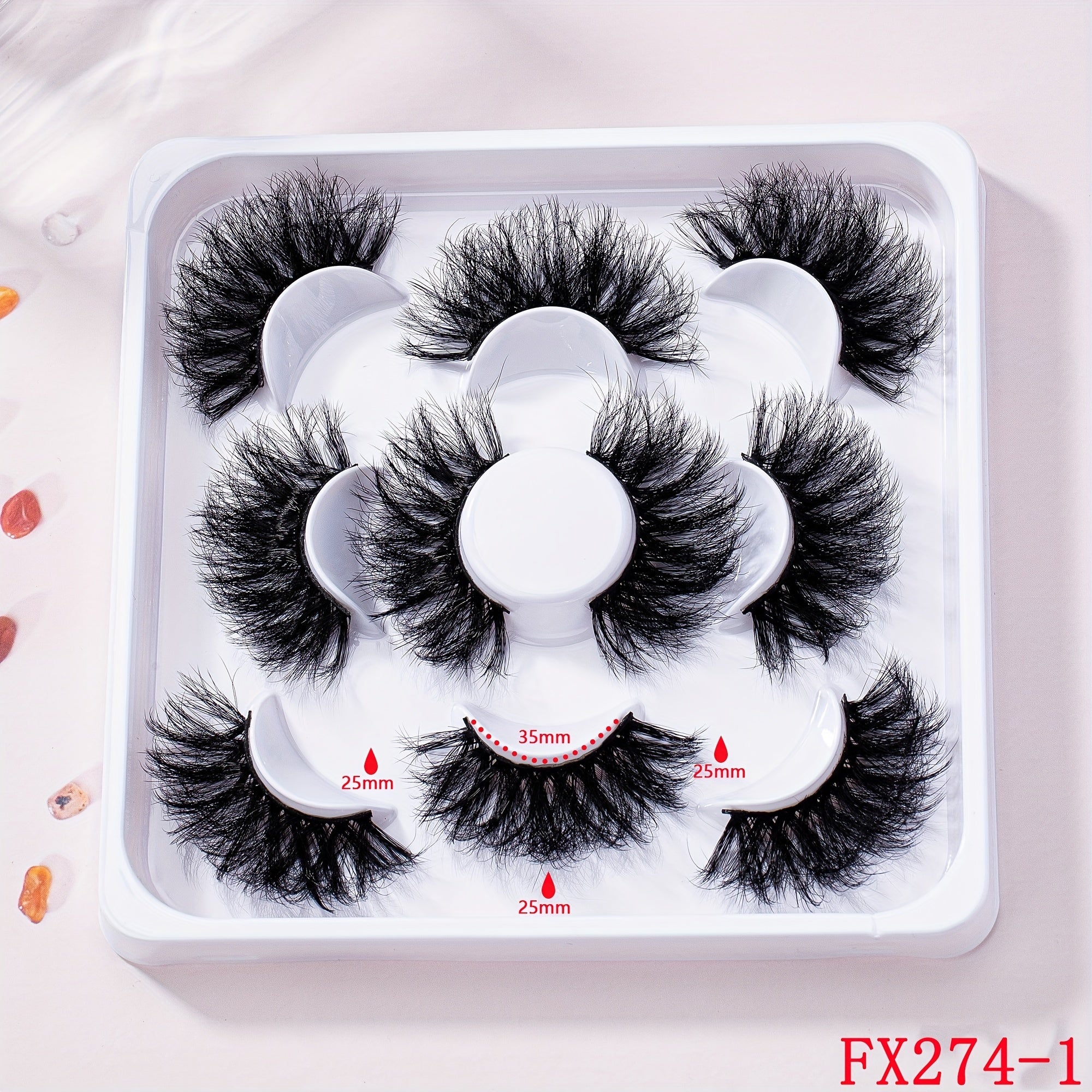 Fluffy Soft False Eyelashes Cat's Eye Curling Lashes Extension