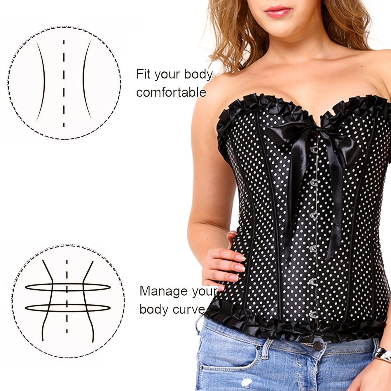 Waist Trainer Corset Waist Trimmer Women's Shapewear