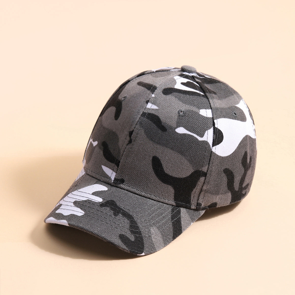 Kids Camo Baseball Cap Sun Protection Hat for Outdoor Activities