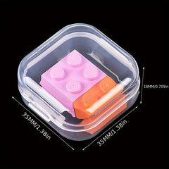 12pcs Clear Storage Box Beads Container Case Organizer
