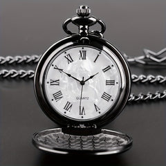 Vintage Roman Number Dial Pocket Watch