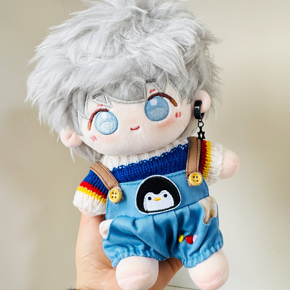 Doll clothes sweater overall suit for plush toys