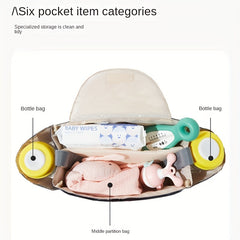 Waterproof Baby Stroller Bag for Bottles, Cups, Diapers & More