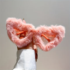 Heart Frame Sunglasses Oversized One piece UV400