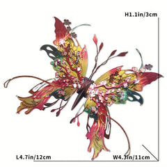 3D Metal Butterfly Mechanical Model Kit for Adults DIY Puzzle