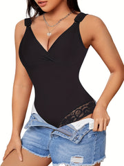 Lace Shaping Bodysuit Tummy Control Butt Lifting Body Shaper