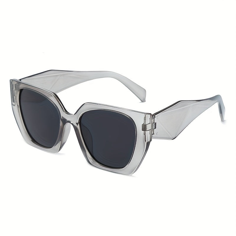 Cat Eye Sunglasses Rhombus Temple Glasses UV400