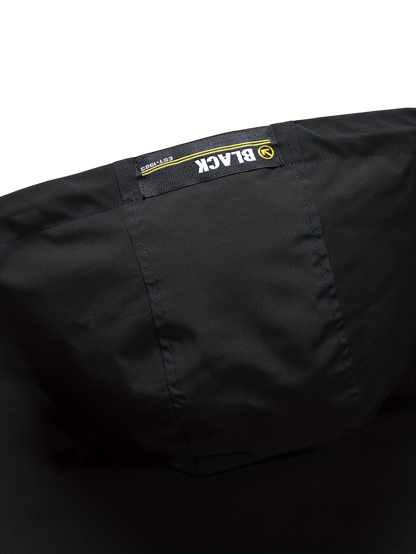 Men's Casual Zip Up Solid Jacket For Spring Fall