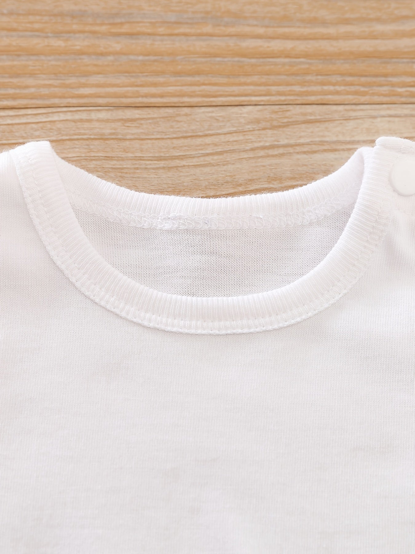 2pcs Baby Boys Cotton T-shirt & Animal Pattern Overalls Set