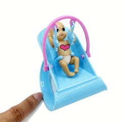 Pregnant Doll Playset with Accessories for Creative Play