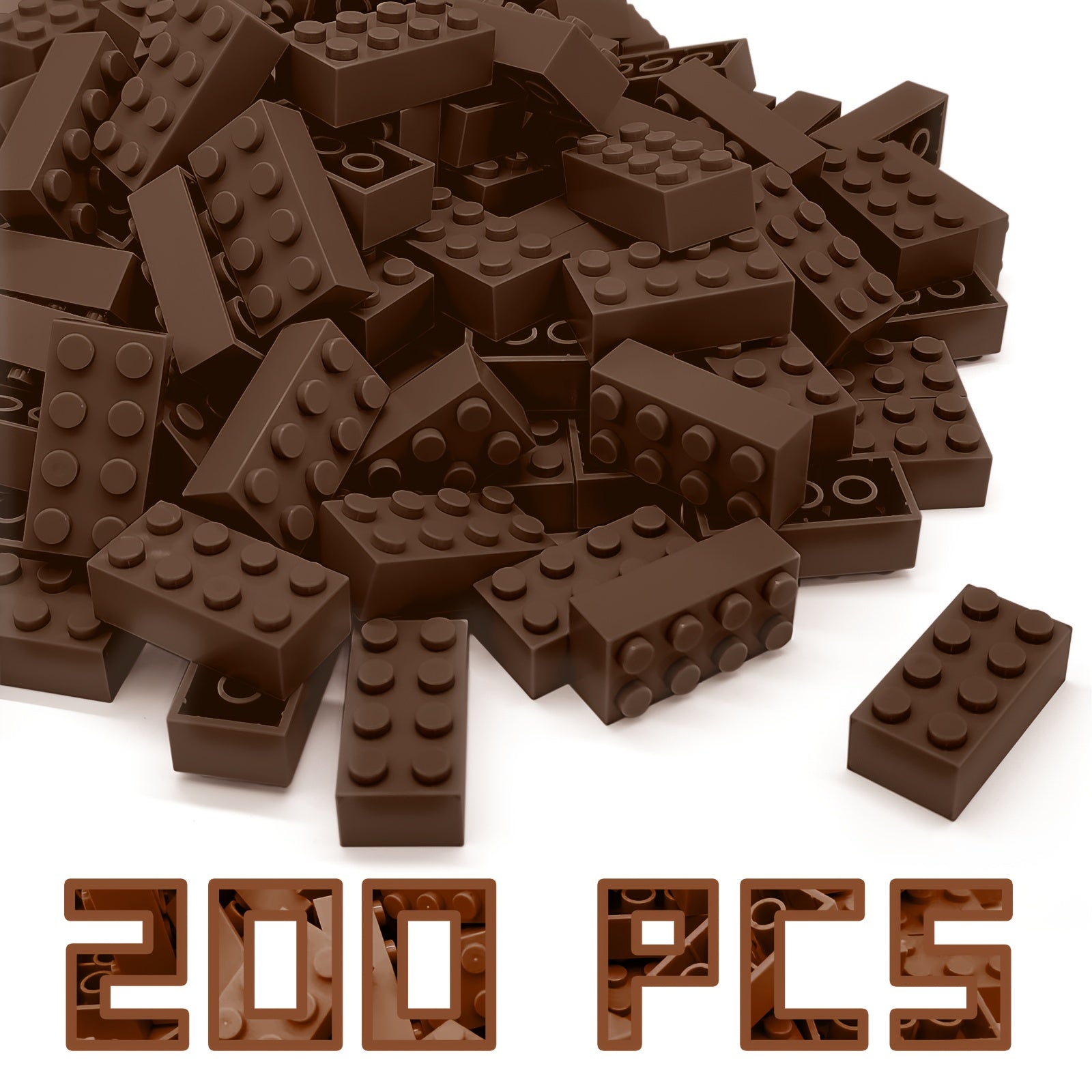 Classic 2X4 Building Blocks Toy Set Compatible with Major Brands