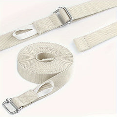 Yoga Stretching Belt Anti Humpback Pulling Rope Pilates Training