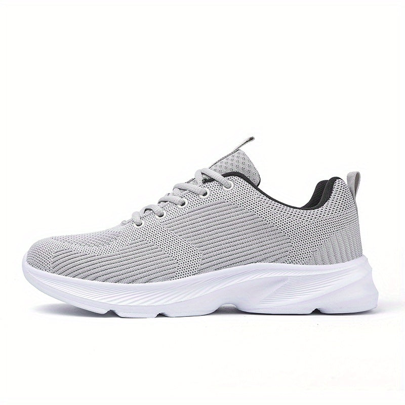 Men's Knit Breathable Running Shoes Outdoor Athletic Sneakers