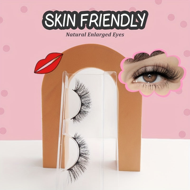 17mm Winged Cat Eye Faux Mink Lashes