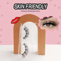 17mm Winged Cat Eye Faux Mink Lashes