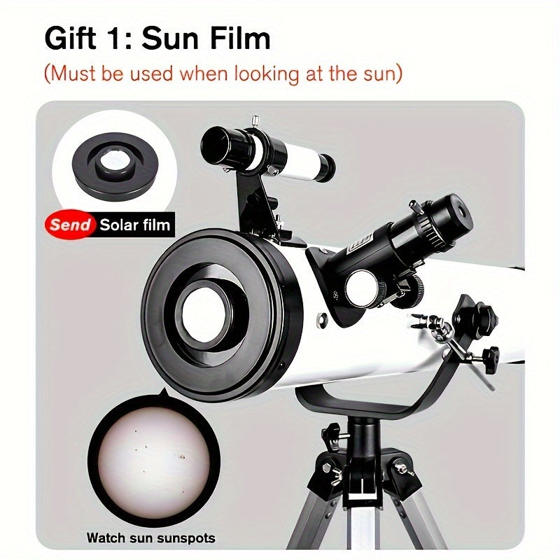 HD Astronomical Monocular Telescope for Stargazing