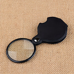 Outdoor Camp Mini Pocket Eye Glass Loupe Lens Magnifier