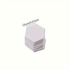 100pcs Hexagonal Paper Splicing Template