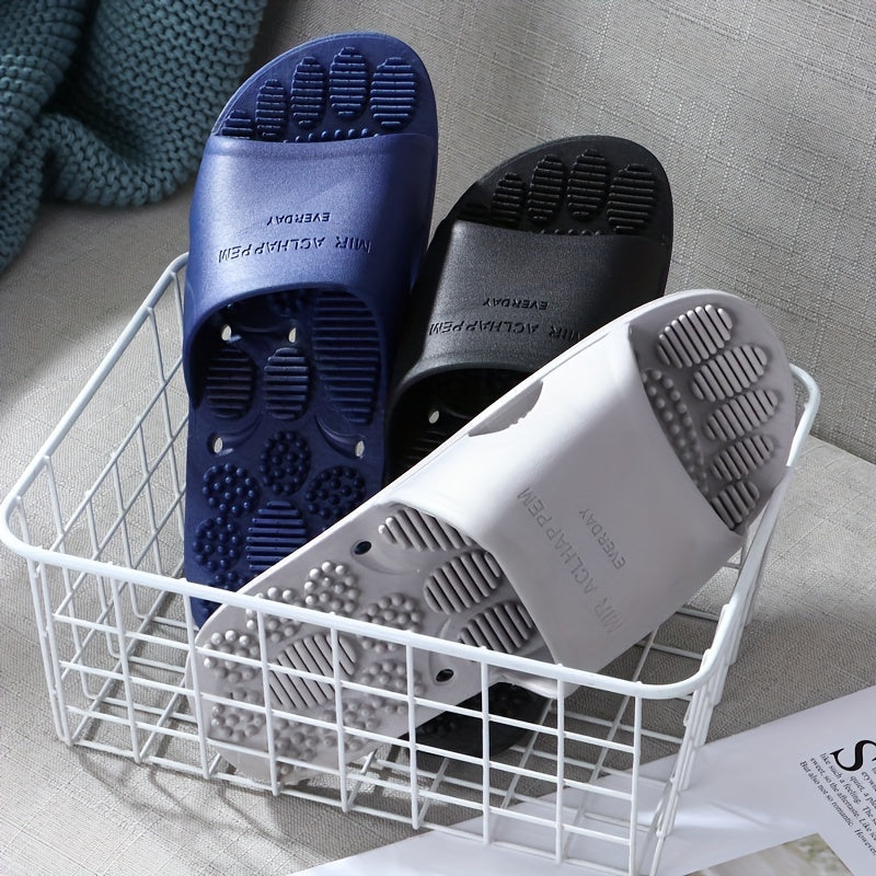 Men's Quick Drying House Shoes Non Slip Slides