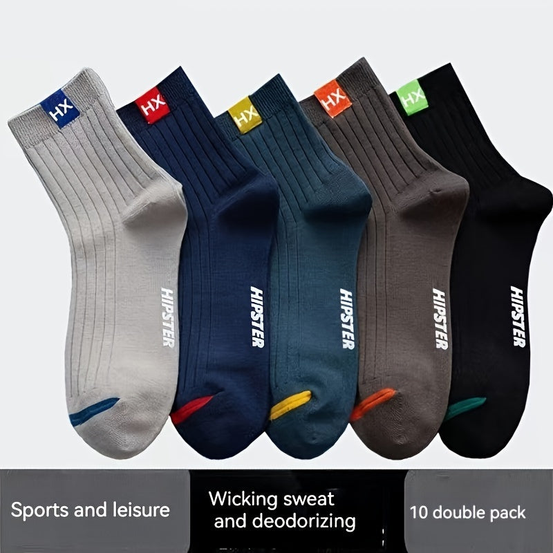 Men's Soft Low Cut Ankle Socks, 1 Pair or 5 Pairs