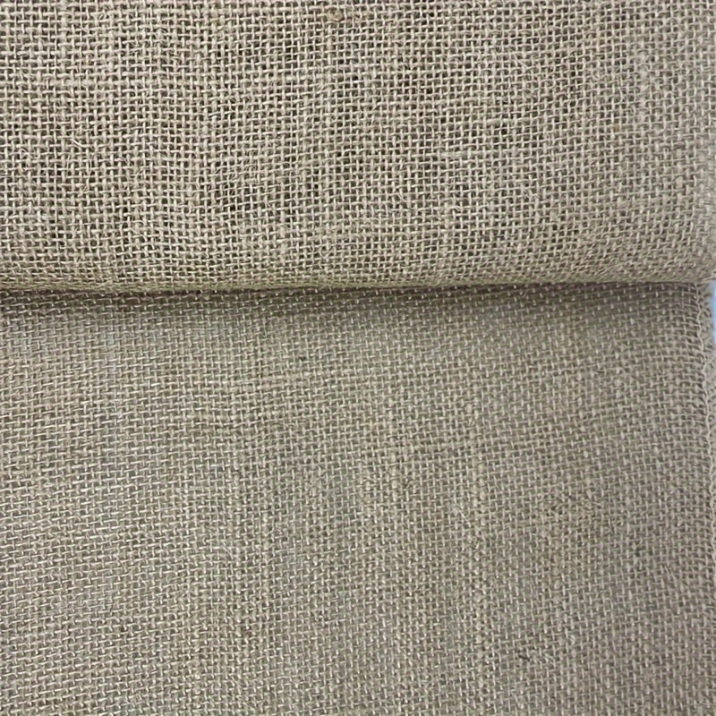 Boho Farmhouse Jute Burlap Tablecloth 11x108 inches