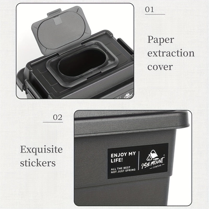 Outdoor Desktop Paper Drawer Storage Box Trash Bin Seasoning Bottle Storage Box