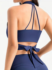 Comfy & Breathable Halter Wireless Bra - Women's Lingerie