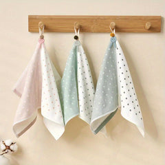 Cotton Fingertip Towel With Soft Absorbent And Cartoon Rabbit