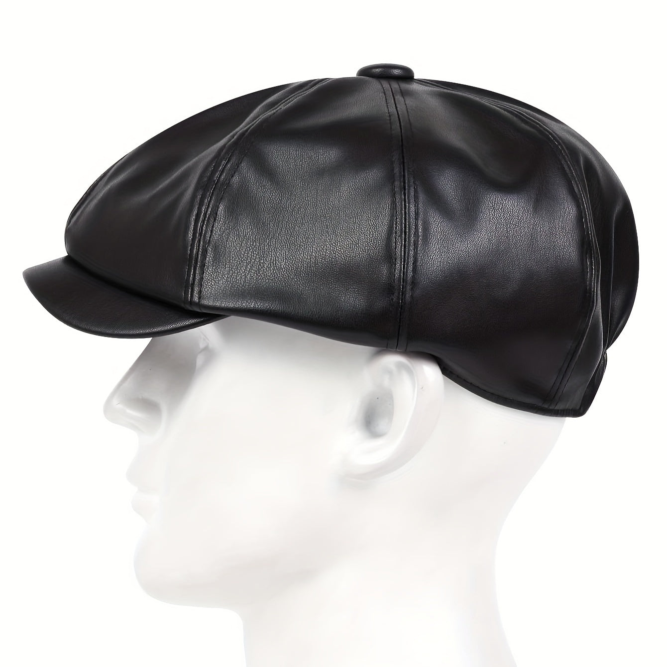 Adjustable Ear Protection Newsboy Cap for Men Women