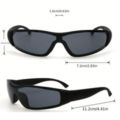 Y2K Wrap Around Sunglasses UV400