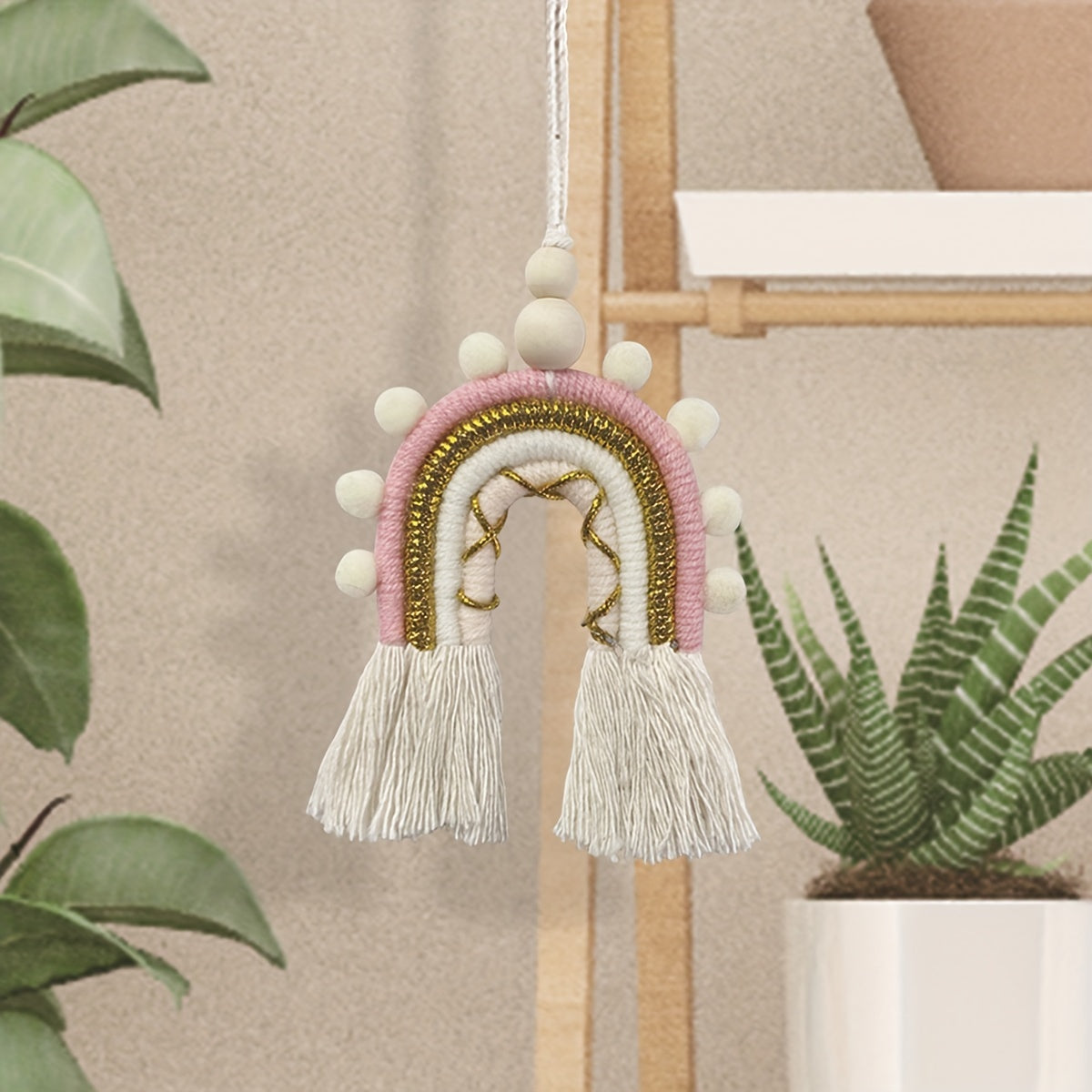 Nordic Style Rainbow Home Weaving Wall Decoration