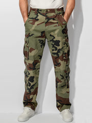 Men's Casual Military Tactical Cargo Pants with Pockets