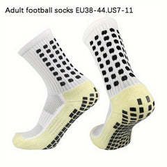 Non Slip Football Socks for Soccer Rugby Basketball Running EU35-39 Kids EU38-44