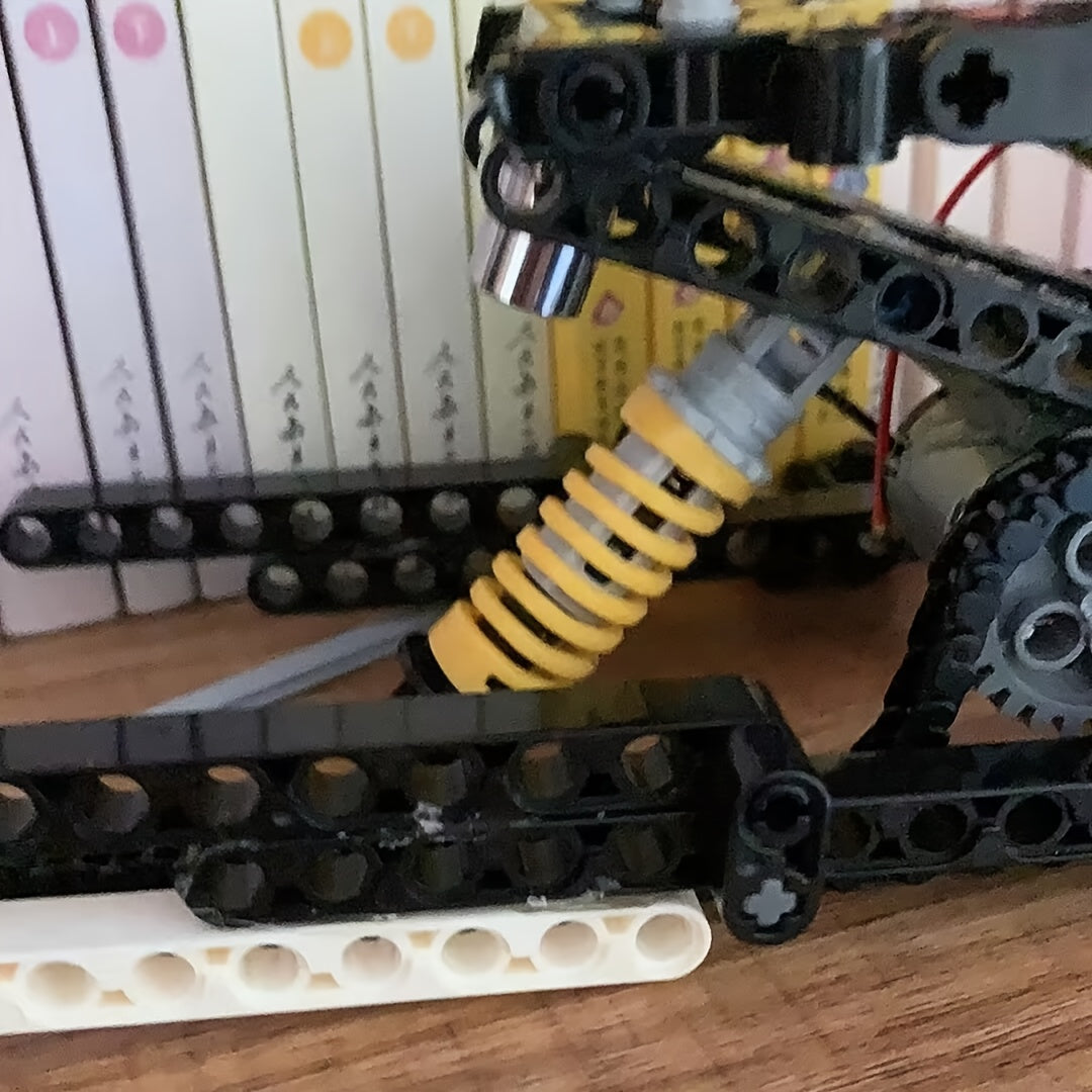 2pcs Motorcycle Suspension Arm Spring DIY Building Block Toy