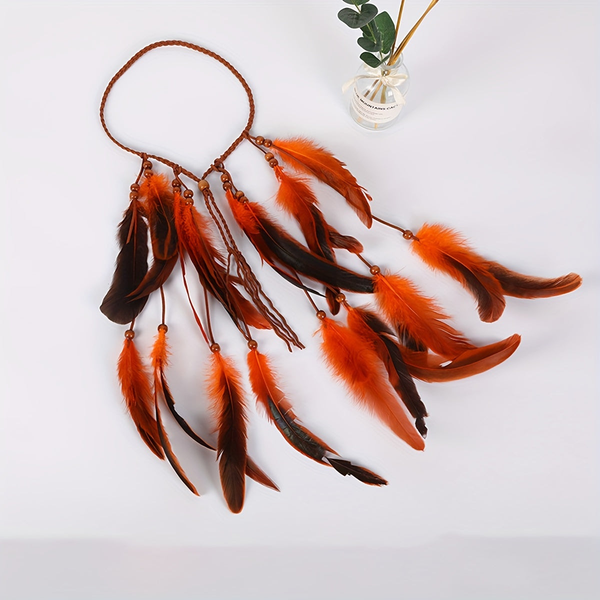 Ethnic Feather Headband Tassel Female Hair Accessories