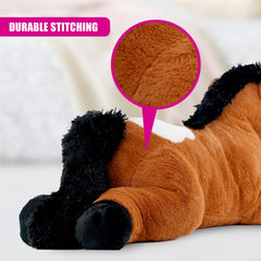 Large Brown Horse Teddy Soft Plush Toy