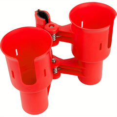 Boat Drinks Cup Holder Clamp For Rail Boat Golf Cart Beach Chair