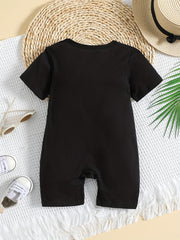 Baby Cotton Crop Sleeve Jumpsuit Romper Easter