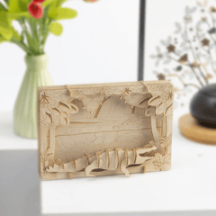 3D Children's Wooden Jigsaw Puzzle DIY Science Theater Handcraft Kit