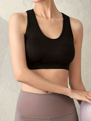 Cross Strap High Strength Sports Running Bra