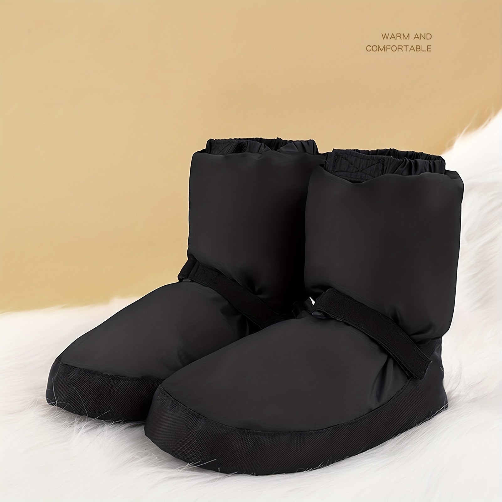 Ballet Dance Shoes Women Clip Cotton Warm Winter Short Boots